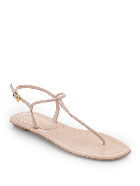 prada womens thong sandals